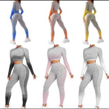 High waist 2 piece suit