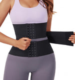 Control split 3 strap waist trainer wrap belt