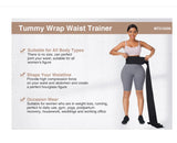 Tummy wrap waist trainer